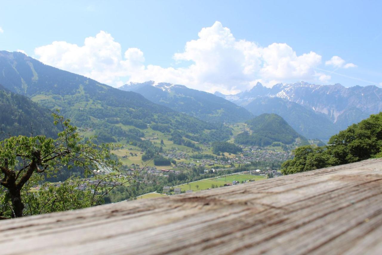 Alpenbauernhaus Konzett Schruns ภายนอก รูปภาพ